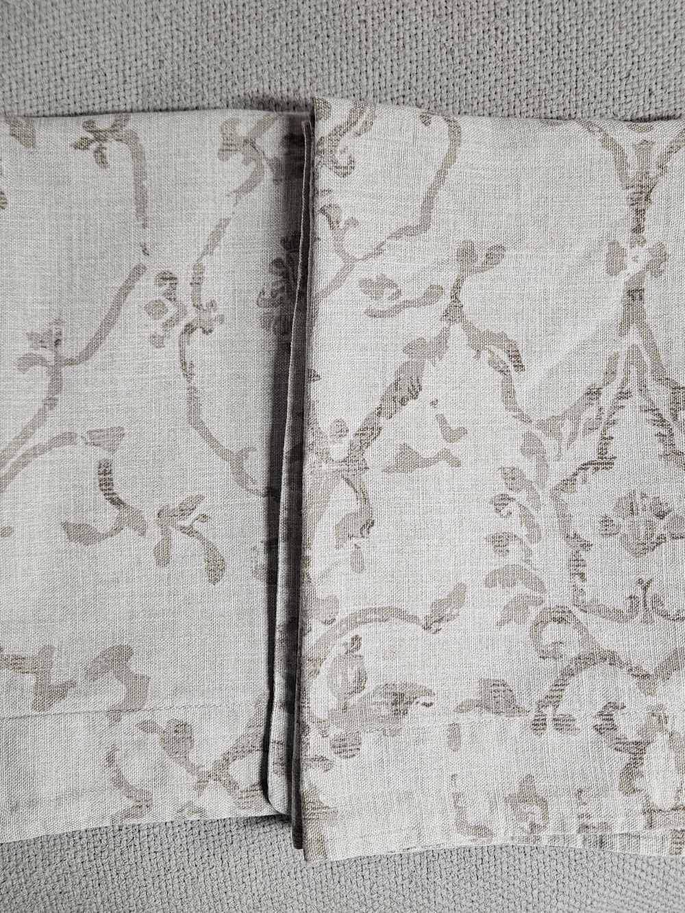 RH Restoration Hardware Italian Vintage Trellis Standard Pillow Shams Set of 2